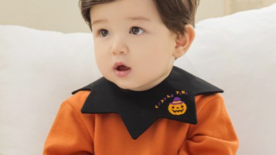 놓치면 후회! 🎃 할로윈 턱받이 득템 후기 & 꿀팁 대방출!
